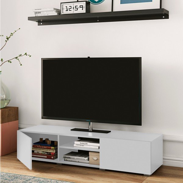 Biely TV stolík TemaHome Podium-image-1