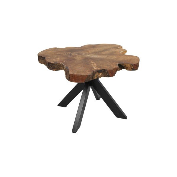 Príručný stolík z teakového dreva HSM collection Victoria, 70 × 45 cm-image-2