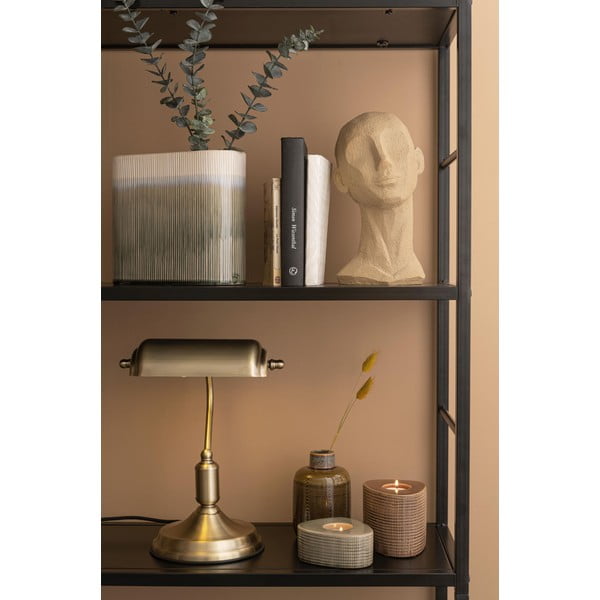 Hnedá keramická váza PT LIVING Bottle, výška 14 cm-image-1