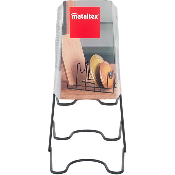 Čierny stojan na taniere Metaltex Lido Lava-image-3