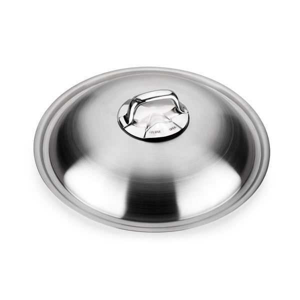 Wok nerezová panvica s pokrievkou ø 32 cm President – Tescoma-image-4