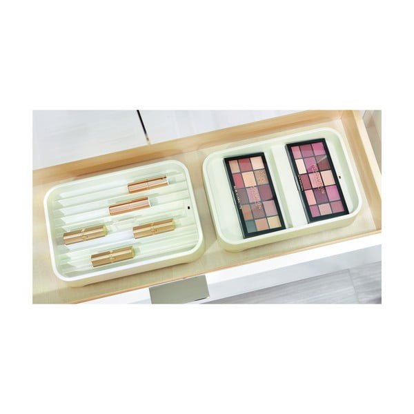 Biely organizér na šperky iDesign Eco Bin, 28,12 x 19,23 cm-image-1