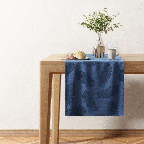 Zamatový behúň na stôl 40x140 cm Velvet Peacock – AmeliaHome-image-2