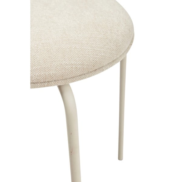 Biela kovová stolička Hübsch Stol-image-2