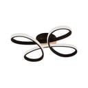 Čierne LED stropné svietidlo 40x40 cm Fly – Trio