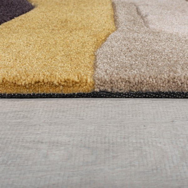 Žltý koberec 150x80 cm Zest Infinite - Flair Rugs-image-4