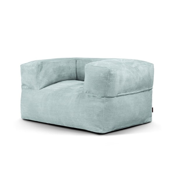 Menčestrový sedací vak v mentolovej farbe MooG – SLOWDOWN