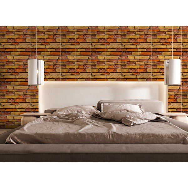 Samolepiace panely v súprave na stenu 6 ks 30x60 cm Brick Wall – SP TREND-image-2