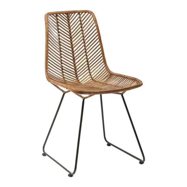 Hnedá jedálenská stolička Kare Design Ko Lanta