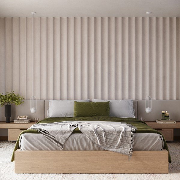 Biele závesné svietidlo so skleneným tienidlom Belinda – Sollux-image-3