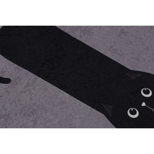 Čierno-sivé kúpeľňové predložky v súprave 2 ks 60x100 cm Comfort – Foutastic-image-1