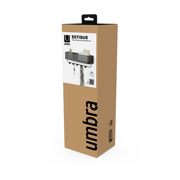 Nástenný kovový vešiak na kľúče Estique - Umbra-image-1