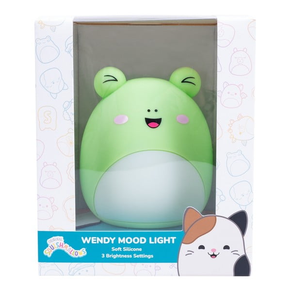 Zelené detské nočné svietidlo Fizz Wendy – SQUISHMALLOWS-image-4