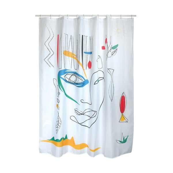 Sprchový záves 180x200 cm Faces – Spirella