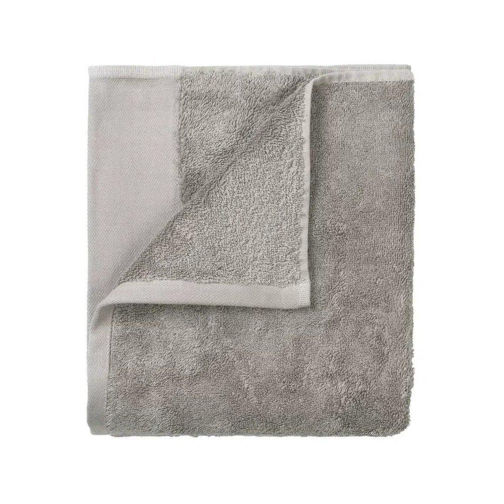 E-shop Sivé froté uteráky v súprave 2 ks z bio bavlny 30x50 cm Riva – Blomus