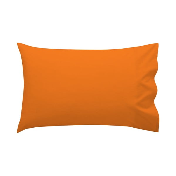 Oranžová obliečka na vankúš HF Living Basic, 50 × 30 cm