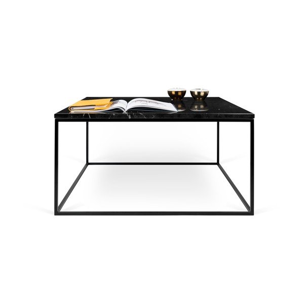 Mramorový konferenčný stolík 75x75 cm Gleam - TemaHome-image-2