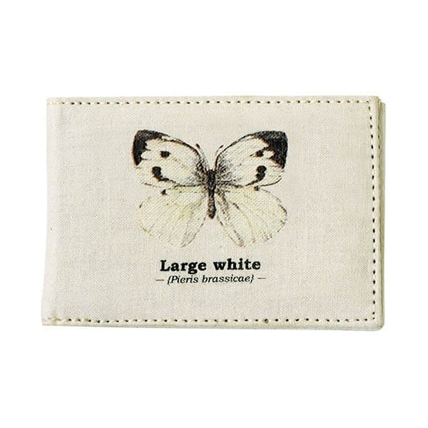Obal na cestovný pas Gift Republic White Butterfly
