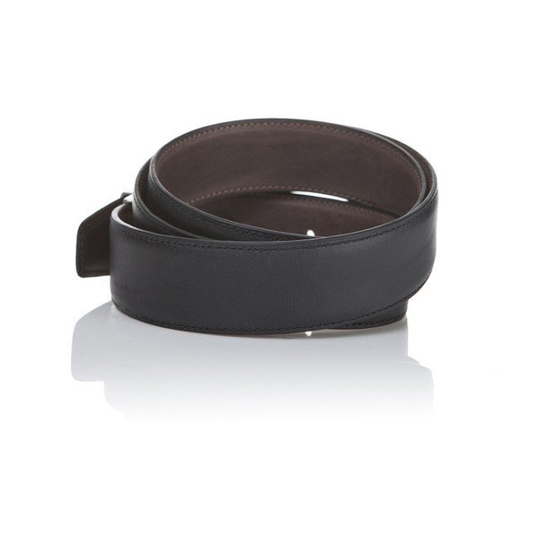 Kožený opasok Black Brown, 120 cm-image-1