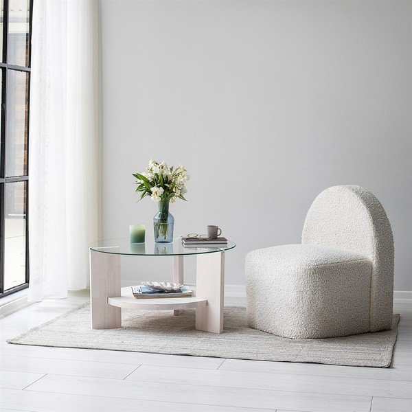 Biely okrúhly konferenčný stolík ø 75 cm Mondo - Neostill-image-4