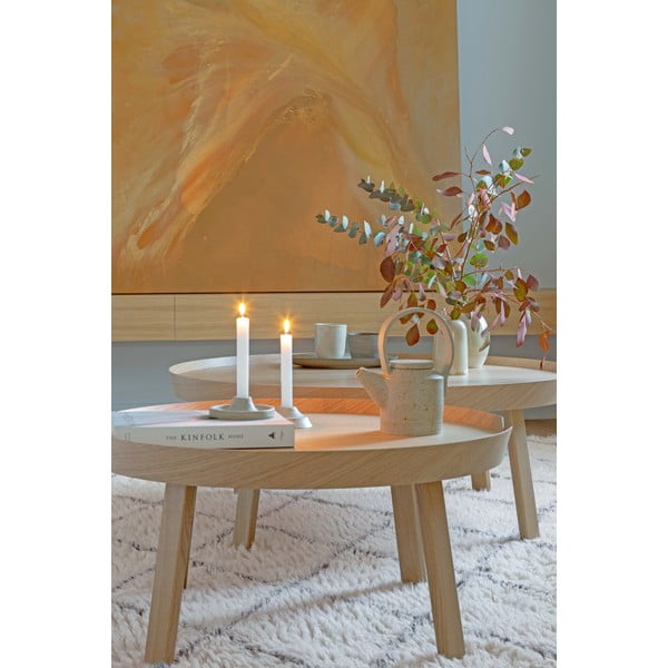 Krémový prateľný ručne tkaný vlnený koberec 140x200 cm Berber Soul – Lorena Canals-image-4