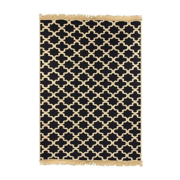 Tmavomodrý koberec Ya Rugs Tee, 60 × 90 cm
