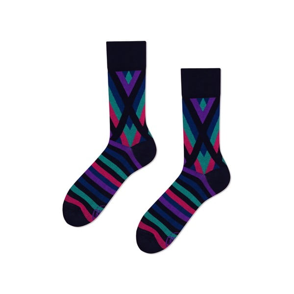 Ponožky Many Mornings X-Stripes Dark, veľ. 43/46