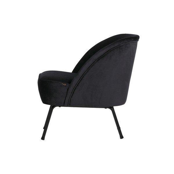 Tmavomodré kreslo BePureHome Vogue-image-1