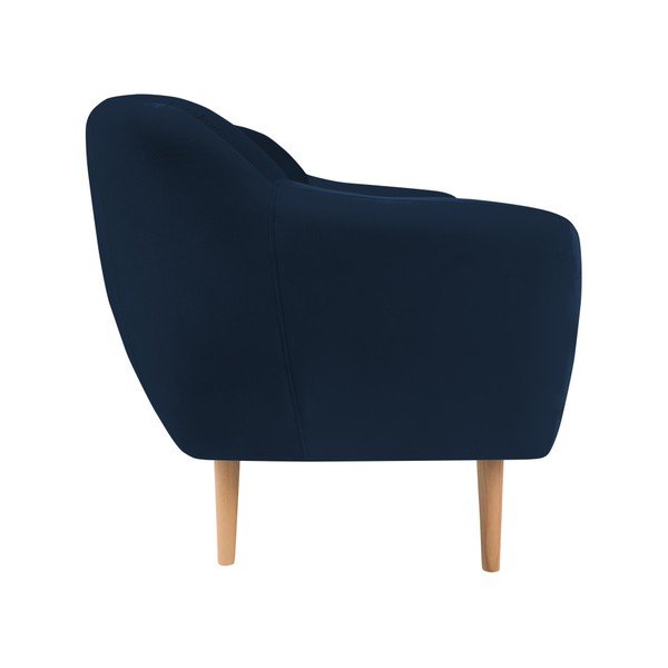 Tmavomodrá dvojmiestna pohovka Mazzini Sofas Benito-image-2