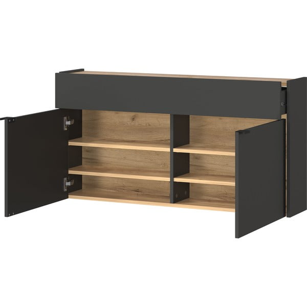 Antracitovosivá/v prírodnej farbe predsieňová zostava Ameca – Germania-image-3