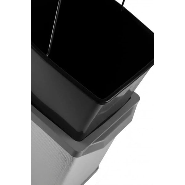 Plastový odpadkový kôš na triedený odpad/vstavaný 16 + 10 l Tower - Elletipi-image-3