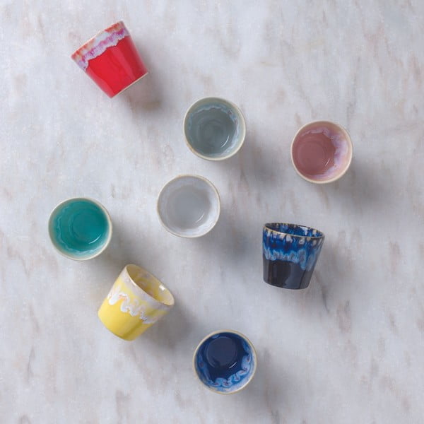 Modro-biela kameninová šálka na espresso Costa Nova, 90 ml-image-2