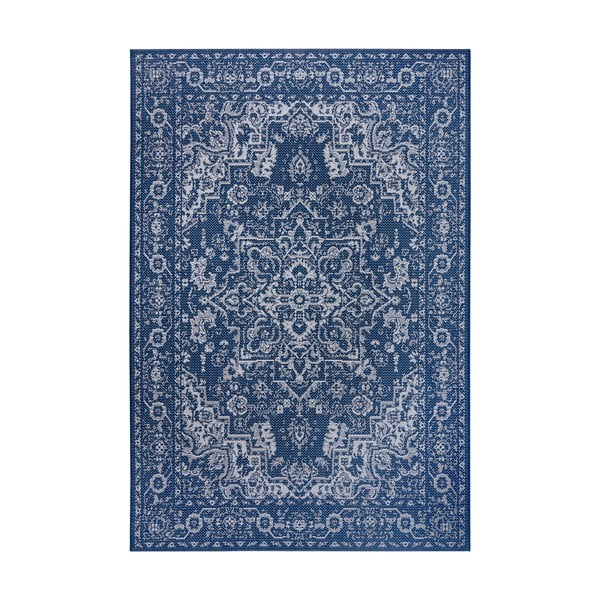 Modro-béžový vonkajší koberec Ragami Vienna, 80 x 150 cm