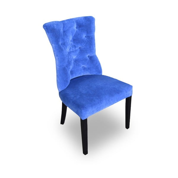 Modrá jedálenská stolička Massive Home Viola