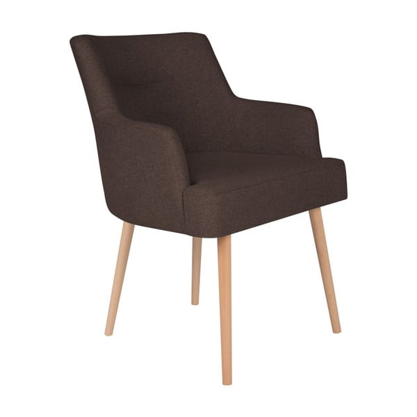Hnedá stolička Cosmopolitan design Retro
