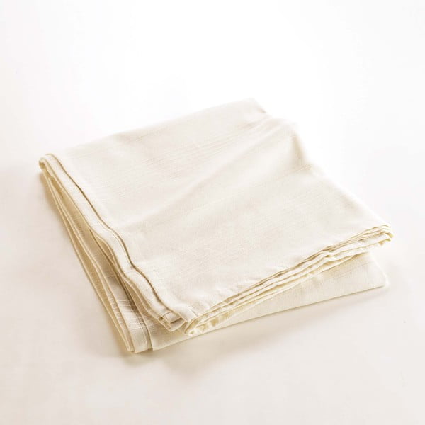 Krémový pléd 180x220 cm Lucile – douceur d'intérieur-image-2