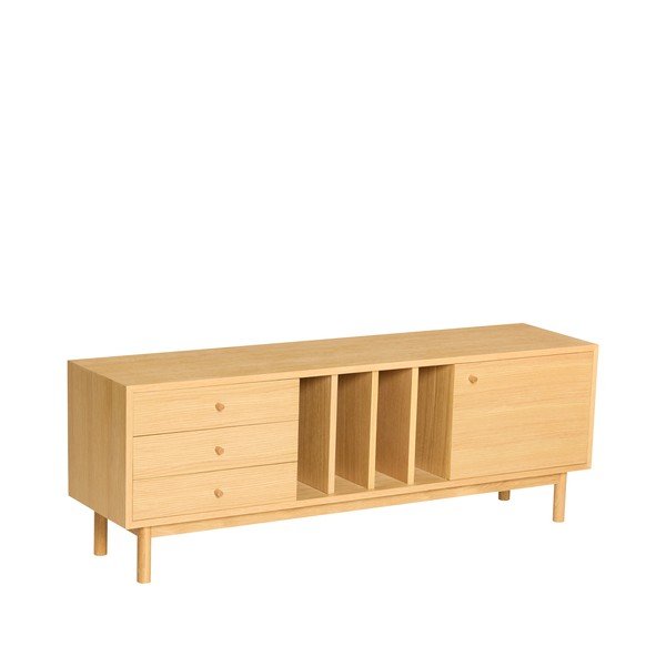 Komoda v dekore duba v prírodnej farbe 140x50x37 cm Nobby – Hübsch