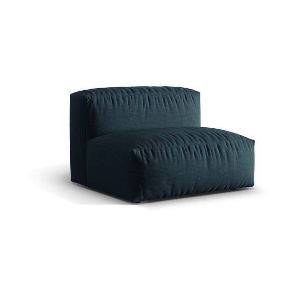 Tmavomodrý modul pohovky (stredový diel) Martina – Micadoni Home-image-1