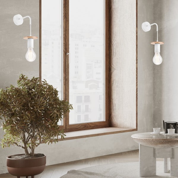 Biele nástenné svietidlo Angelina – LAMKUR-image-3