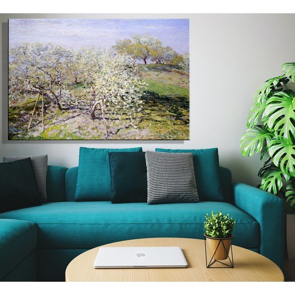 Reprodukcia obrazu Claude Monet - Spring, 90 × 60 cm-image-1