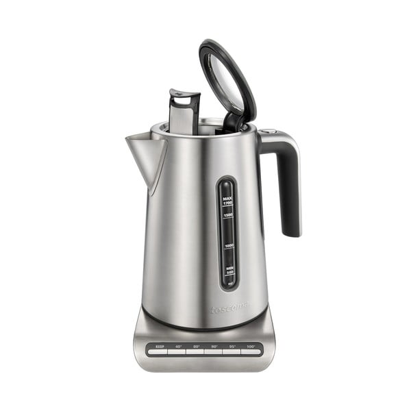 Rýchlovarná kanvica z nerezovej ocele v striebornej farbe 1.7 l President – Tescoma-image-1