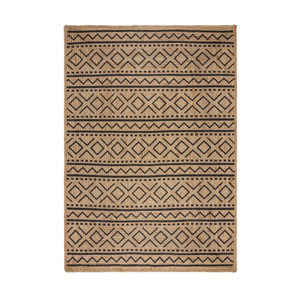 Jutový koberec v prírodnej farbe 80x150 cm Luis – Flair Rugs