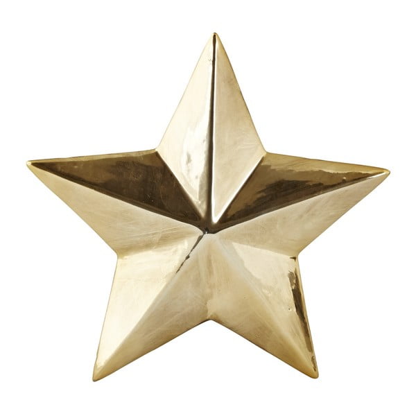 Dekoratívna hviezda KJ Collection Ceramic Gold, 3,5 cm