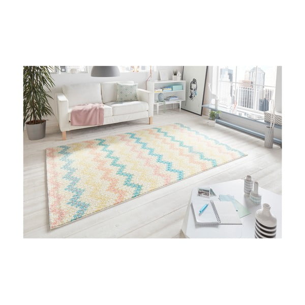 Krémový koberec Mint Rugs Madison Pastel, 80 × 150 cm-image-3