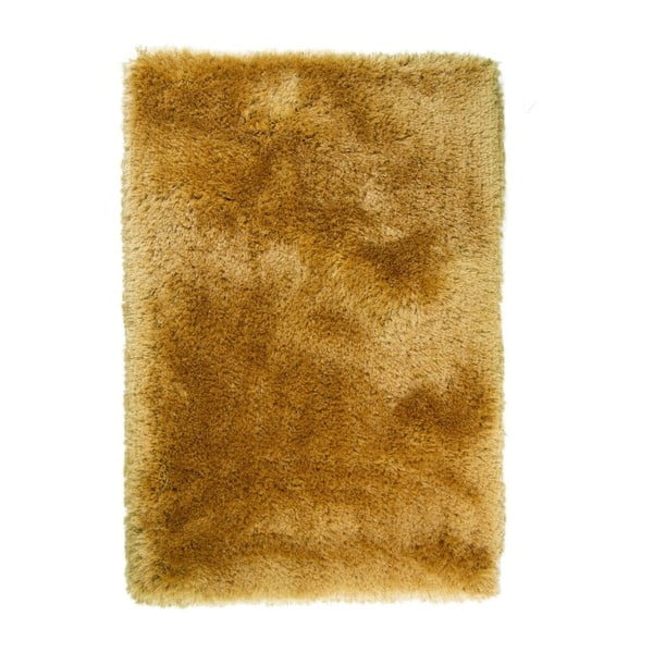 Horčicový koberec Flair Rugs Pearl, 80 x 150 cm