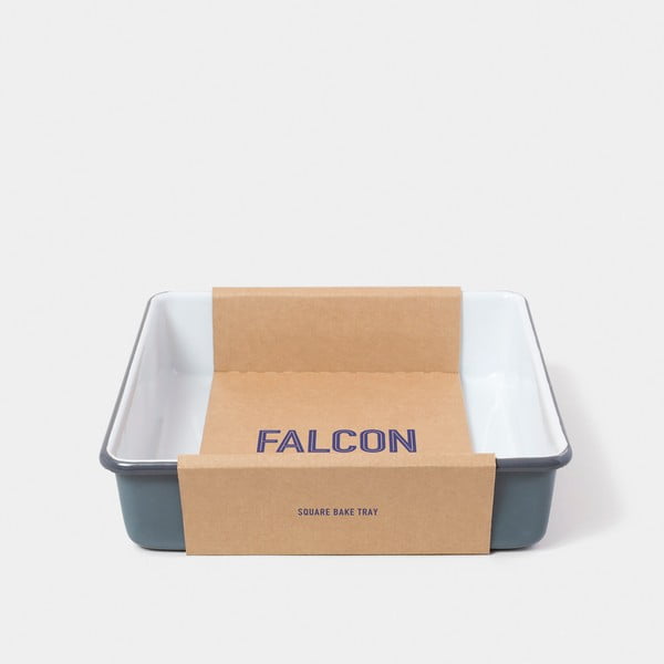 Sivá smaltovaná zapekacia misa Falcon Enamelware