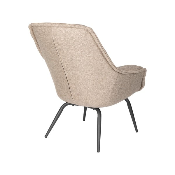 Béžové kreslo Comfortable – White Label-image-4