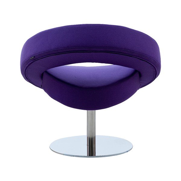 Fialové kreslo Softline Hello-image-1