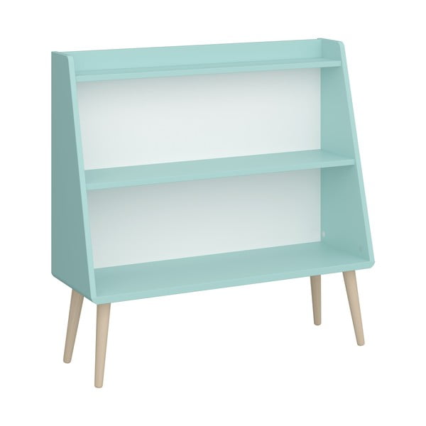 Tyrkysovomodrá detská knižnica 81x80 cm Gaia - Tvilum-image-2