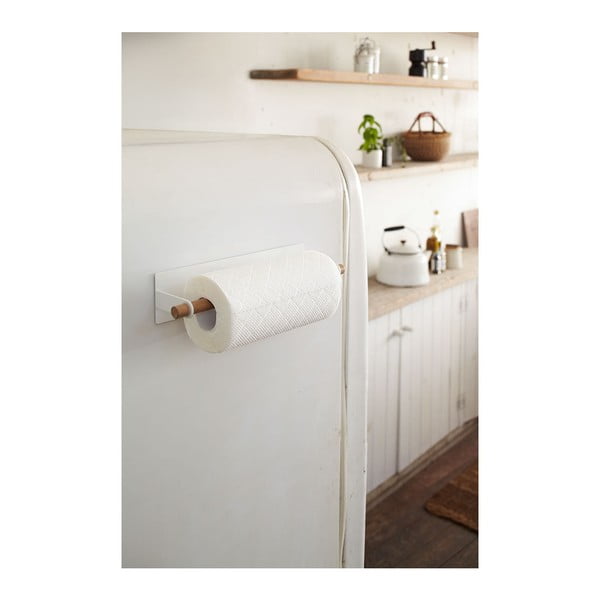 Biely magnetický držiak na utierky YAMAZAKI Tosca-image-1